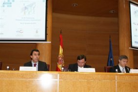 El Vicepresidente de la FEMP, Fernando Martínez Maillo, durante su intervención.