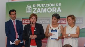 Acto de presentación del nuevo modelo, en Zamora