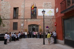 Concentración a las puertas de la FEMP