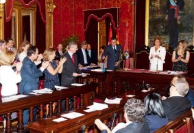 Toma de posesión de Alberto Ruíz Gallardon como Alcalde de Madrid